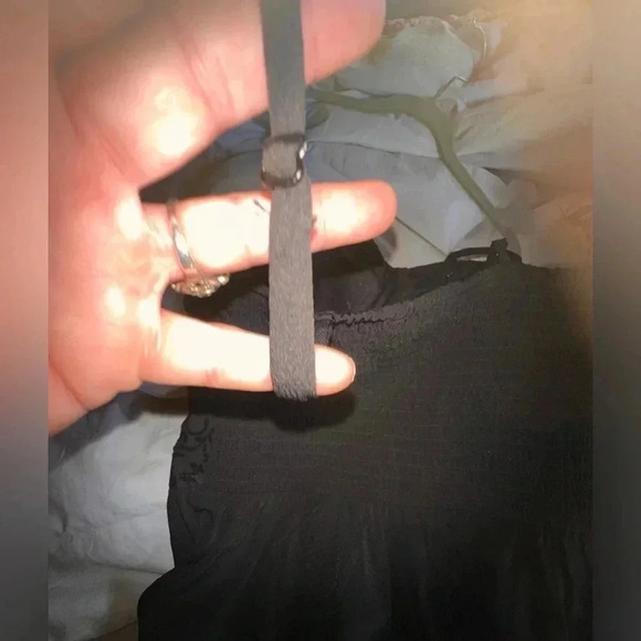 Anthropologie Band of the Free size small black bustier high low dress. VGUC - Picture 11 of 15